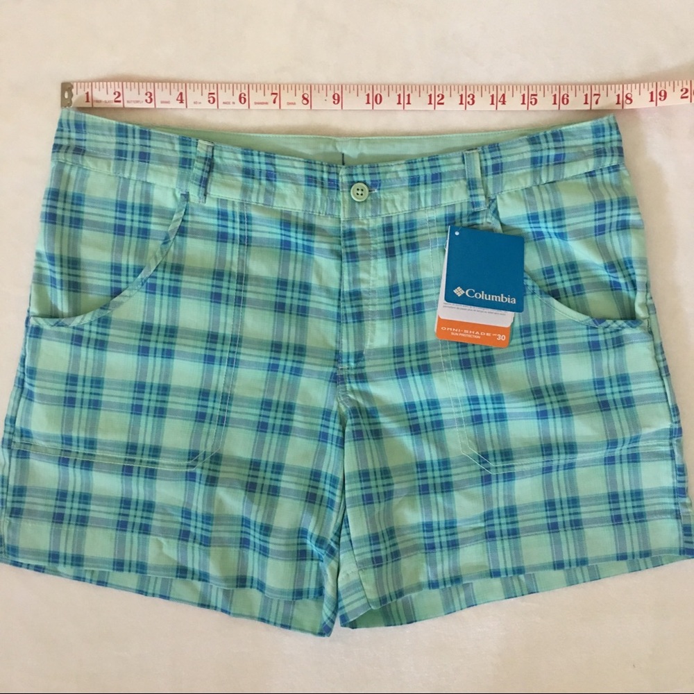 Columbia Plaid Shorts (Girls Sz XL 18-20) - Picture 6 of 8